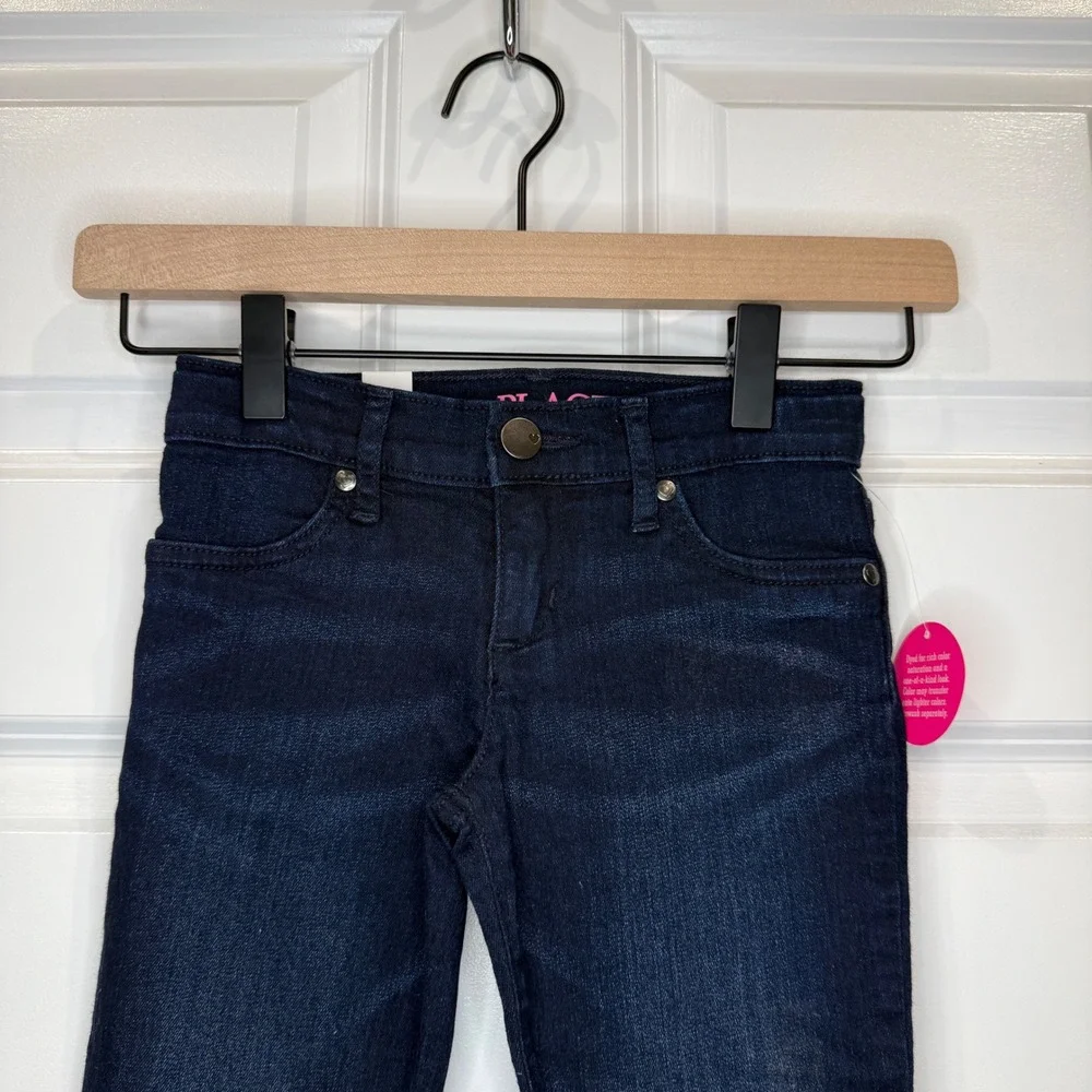 The Childrens Place Dark Wash Skinny‎ Jeans Kids Size 5